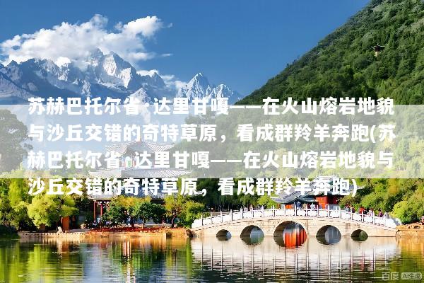 苏赫巴托尔省·达里甘嘎——在火山熔岩地貌与沙丘交错的奇特草原，看成群羚羊奔跑(苏赫巴托尔省·达里甘嘎——在火山熔岩地貌与沙丘交错的奇特草原，看成群羚羊奔跑)