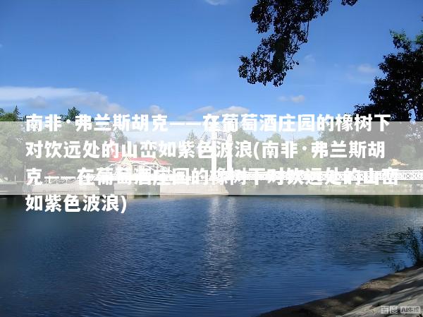 南非·弗兰斯胡克——在葡萄酒庄园的橡树下对饮远处的山峦如紫色波浪(南非·弗兰斯胡克——在葡萄酒庄园的橡树下对饮远处的山峦如紫色波浪)